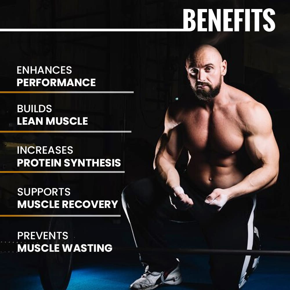 Slide highlighting the benefits of Advance Gainer, including accelerated muscle growth, enhanced strength and endurance, improved post-workout recovery, balanced macronutrient profile for healthy weight gain, and support for overall fitness and physique development without excessive fat gain.