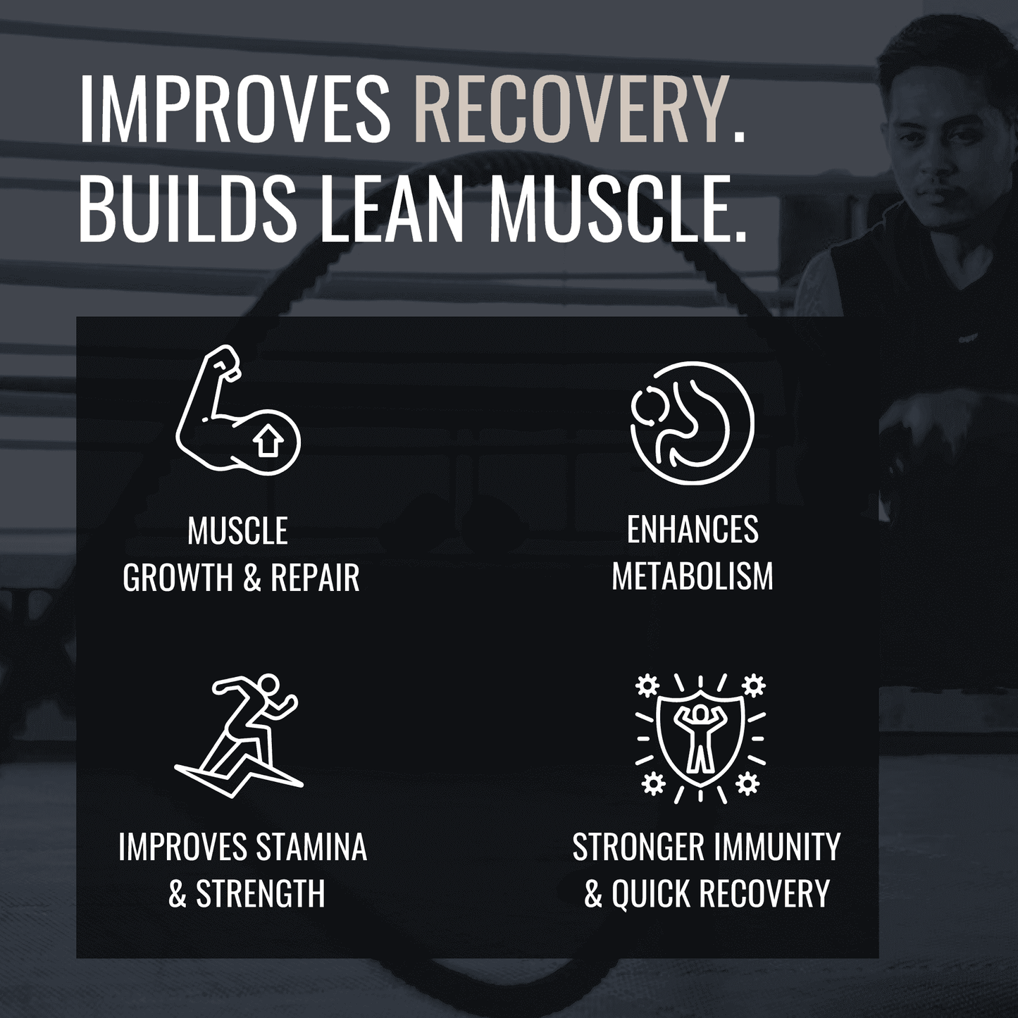 Benefits of OSOAA Ultimate ISO Whey Protein include muscle growth, metabolism boost, stamina improvement, and stronger immunity for fitness enthusiasts.