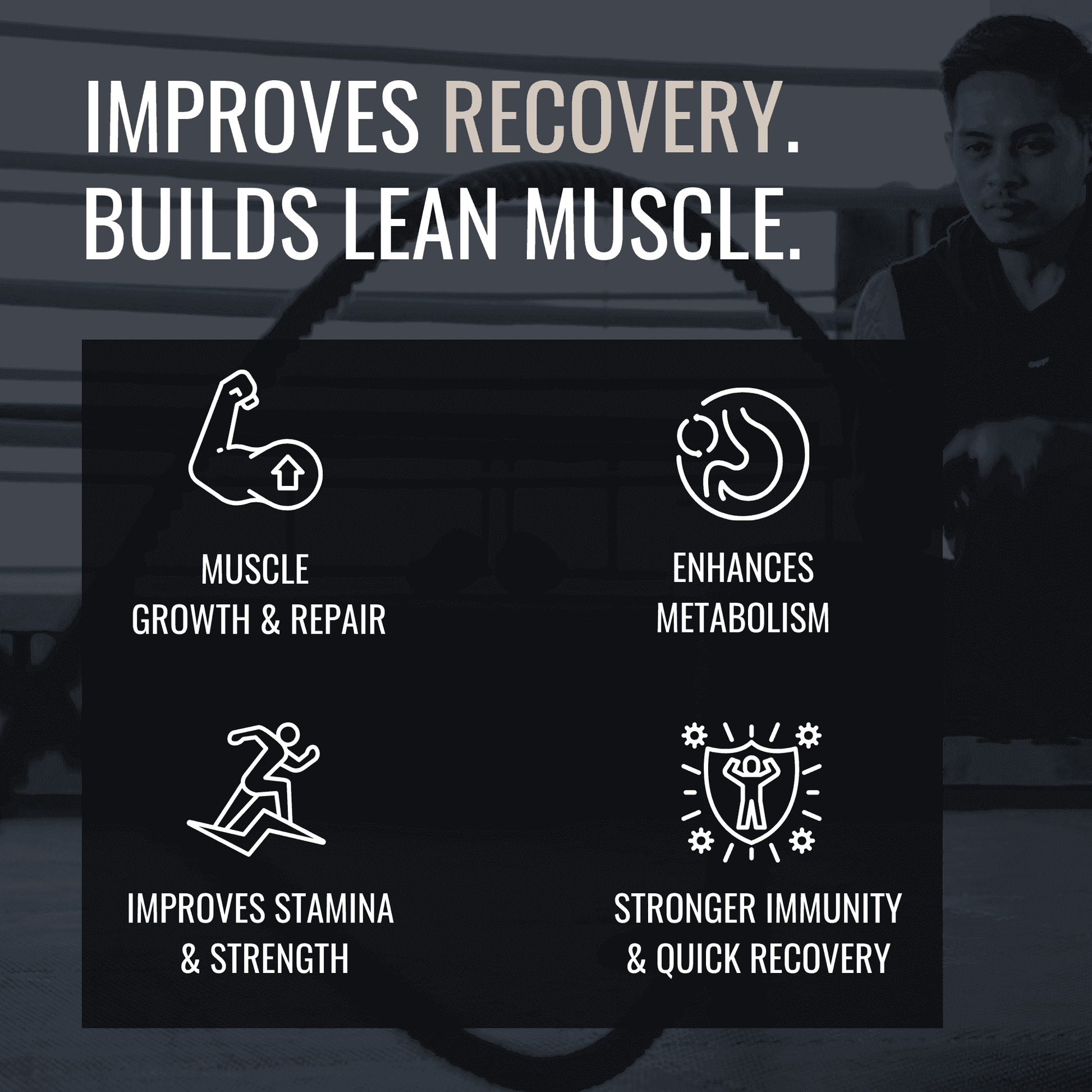 Benefits of OSOAA Ultimate ISO Whey Protein include muscle growth, metabolism boost, stamina improvement, and stronger immunity for fitness enthusiasts.