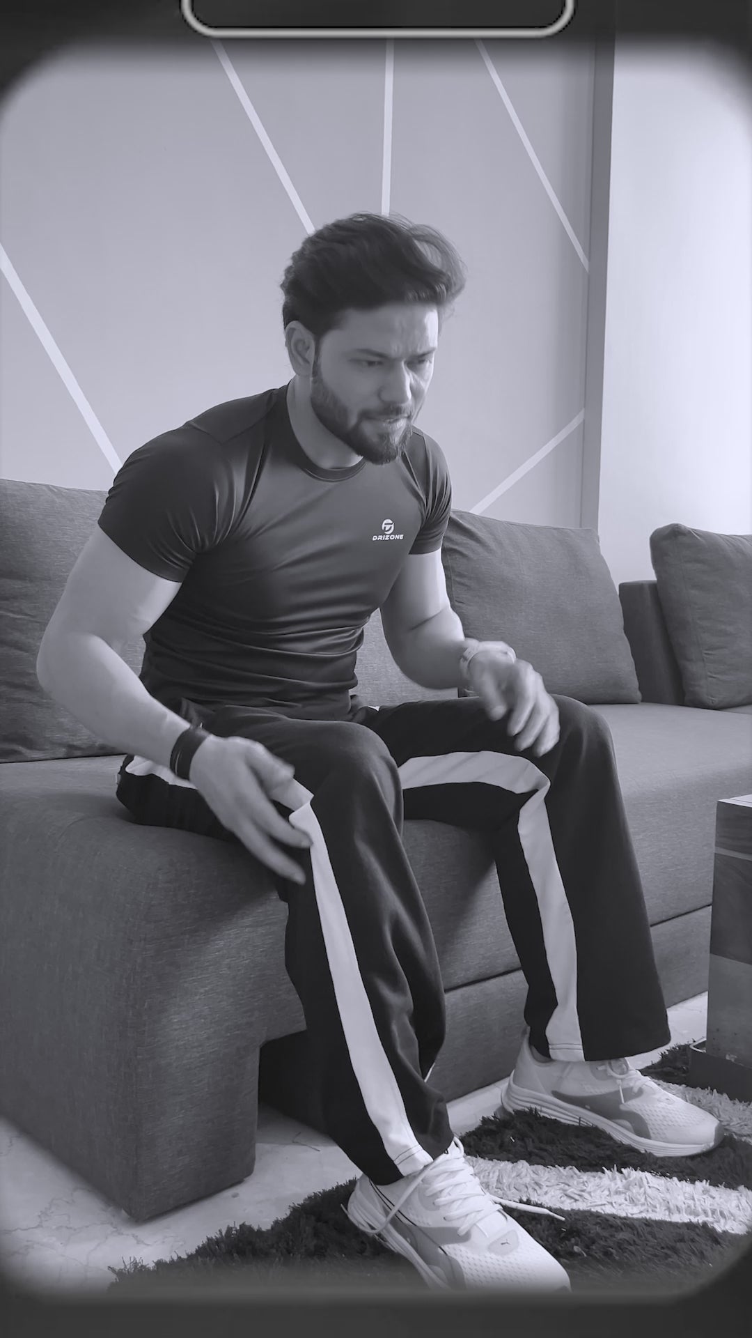 Product video demonstrating the use and effects of PowerUp Pre-Workout. Athletes are shown mixing the supplement before training, experiencing a surge in energy, focus, and strength. Video emphasizes its fast-acting formula and performance-boosting benefits for both cardio and strength workouts.