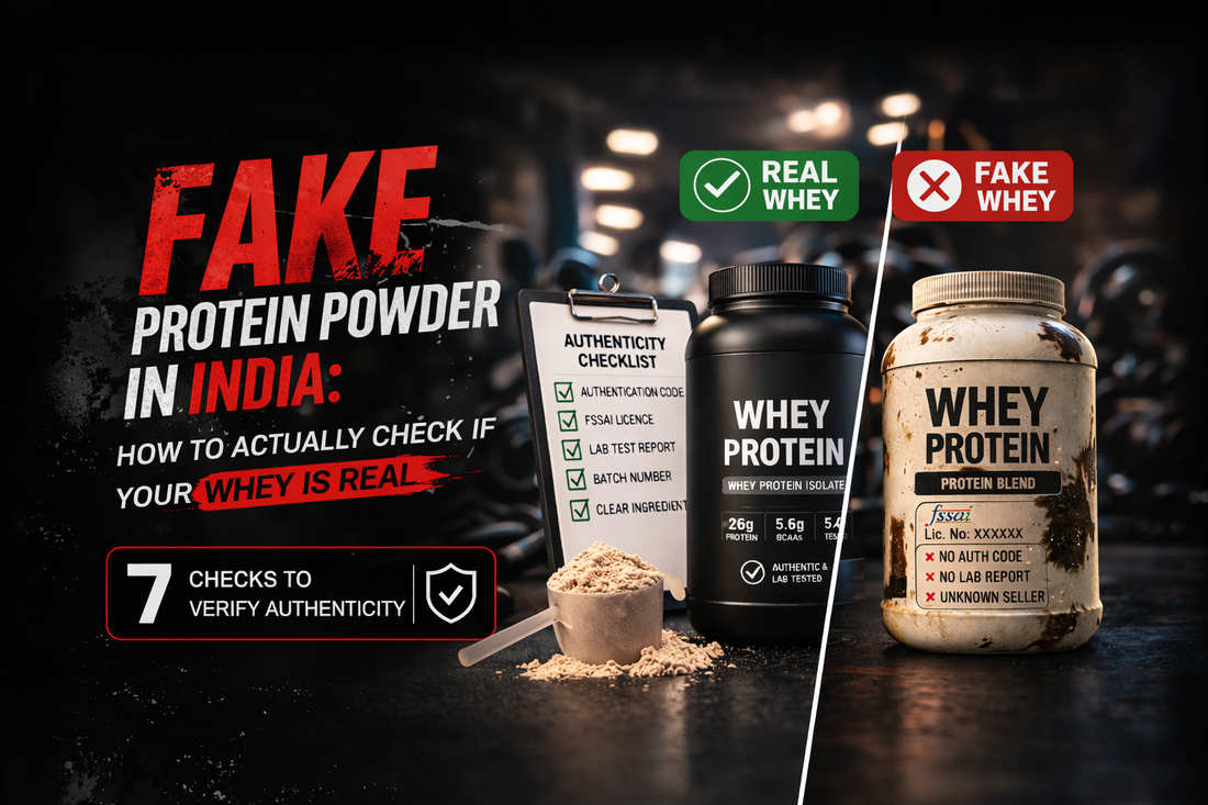 Fake Protein Powder in India: How to Actually Check If Your Whey Is Real