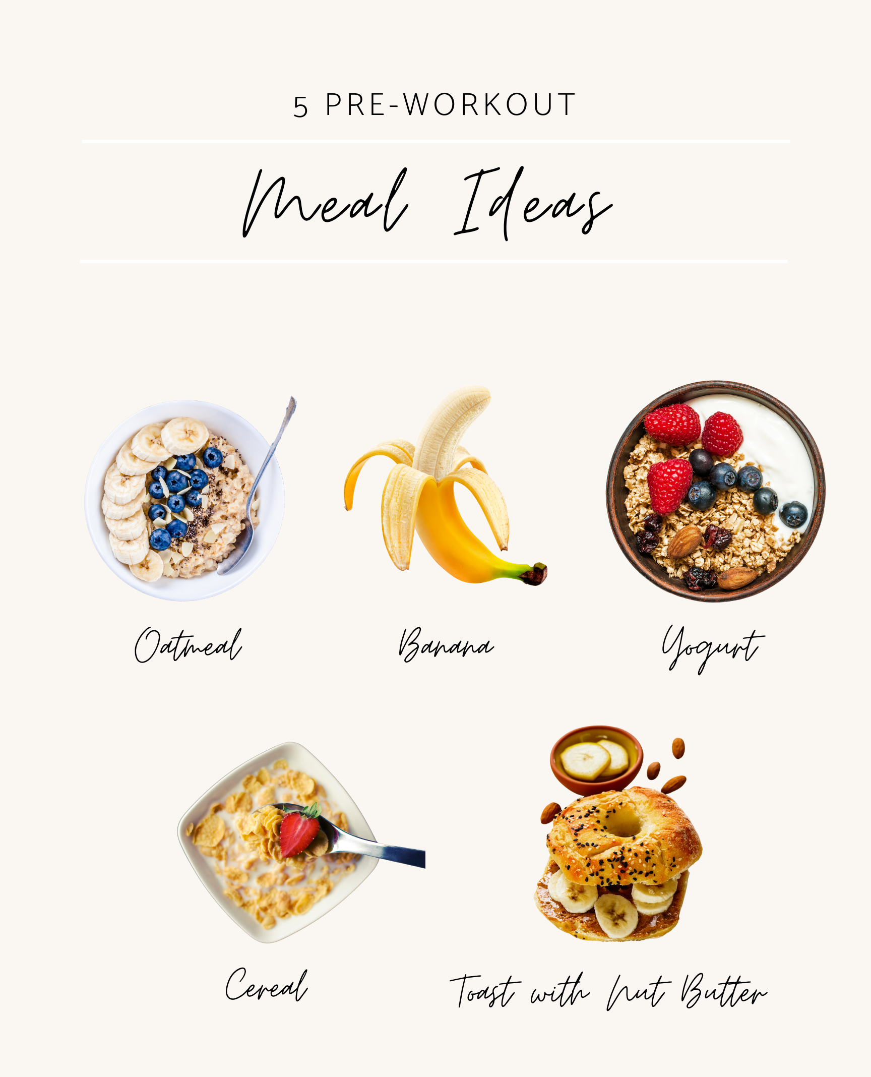 Power Up Your Workout: The Ultimate Guide to Pre-Workout Foods – Osoaa