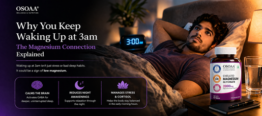 Why You Keep Waking Up at 3am — The Magnesium Connection Explained