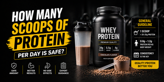 How many scoops of protein per day is safe?