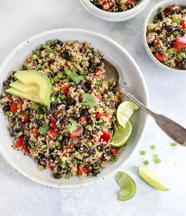 Protein-Packed Quinoa and Black Bean Salad