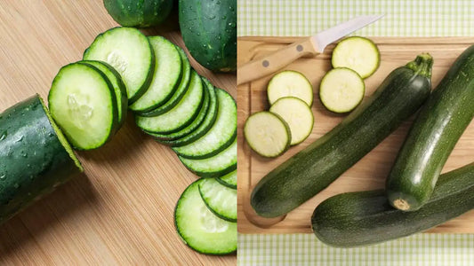 Is Zucchini and cucumber the same?