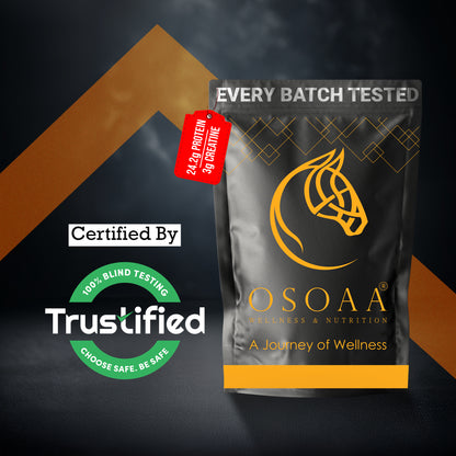 OSOAA Impact Whey Protein (Trustified)- 24.2g Protein with 3g Creatine