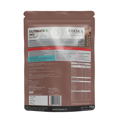 OSOAA Impact Whey Protein (Trustified)- 24.2g Protein with 3g Creatine