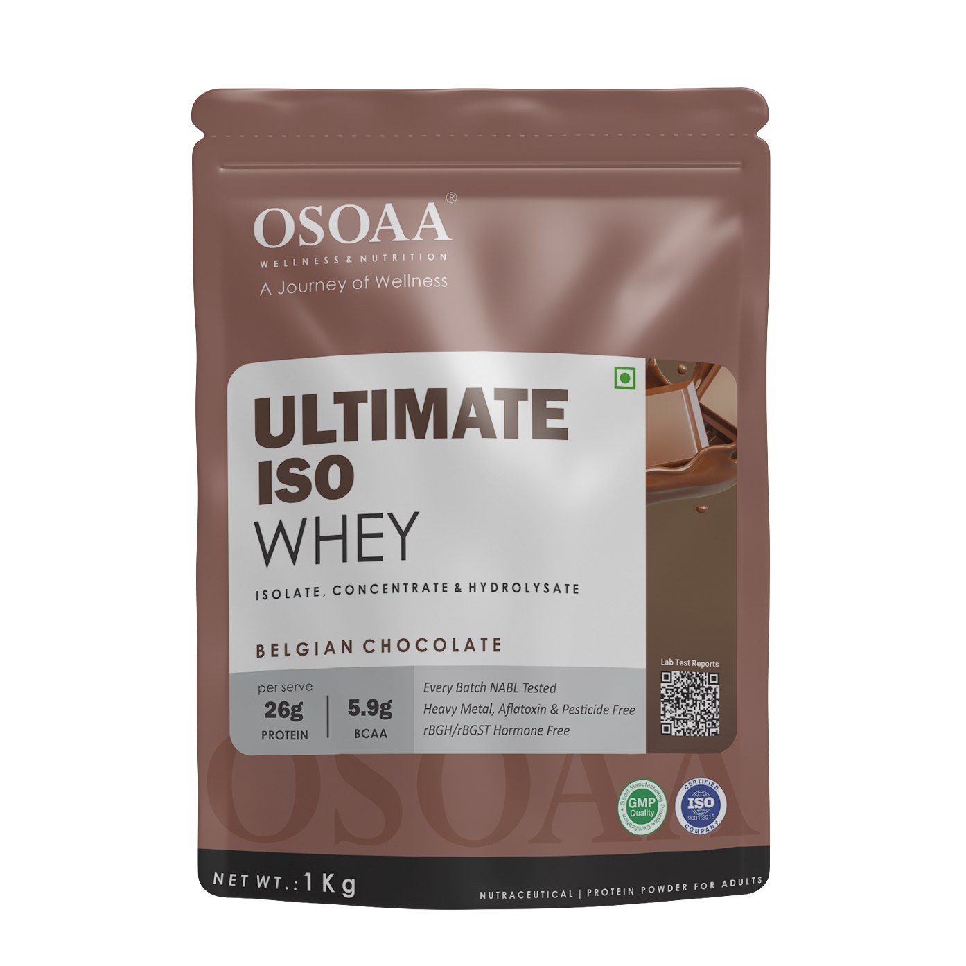 OSOAA Impact Whey Protein (Trustified)- 24.2g Protein with 3g Creatine