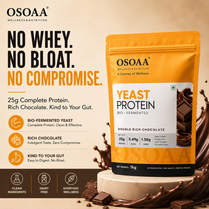 OSOAA Yeast Protein (Bio-Fermented) – 25g Protein | Vegan Plant Protein | 1kg