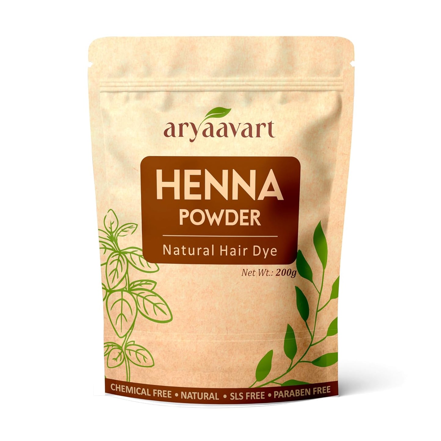 Ayurveda Natural Henna powder for hair Colour and Growth (200 gm)