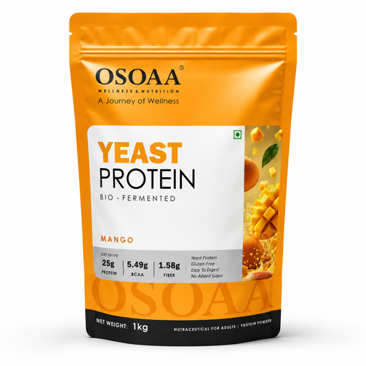 OSOAA Yeast Protein (Bio-Fermented) – 25g Protein | Vegan Plant Protein | 1kg