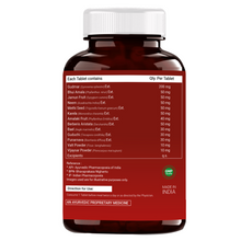 Load image into Gallery viewer, OSOAA Herbal Diabetic Care - 13 Herbs (60 Tabs) | Ayush Approved | Berberis, Methi, Jamun, Karela, Neem &amp; More | Glucose &amp; Blood Sugar Management
