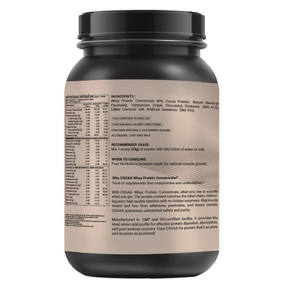 Osoaa Whey Protein Concentrate – 24.3g Protein