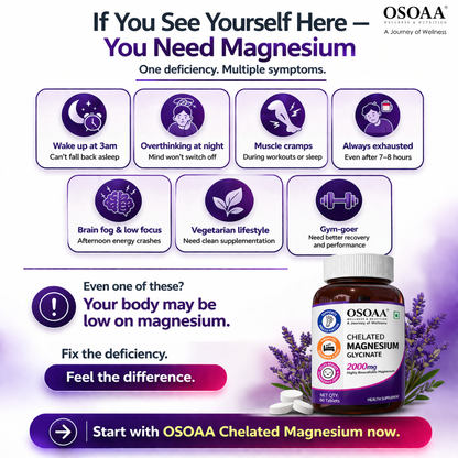 Magnesium for Anxiety Stress Relief India Zero Sugar Vegetarian