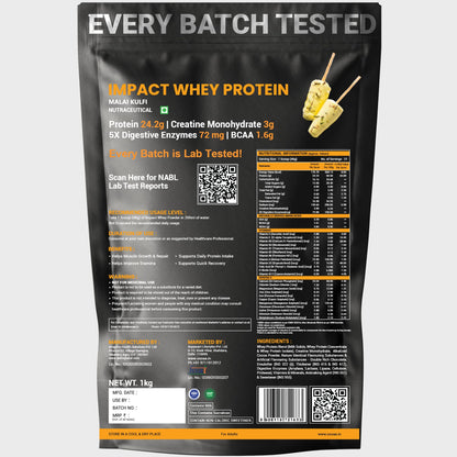 chocolate whey protein powder shake with creatine for lean muscle