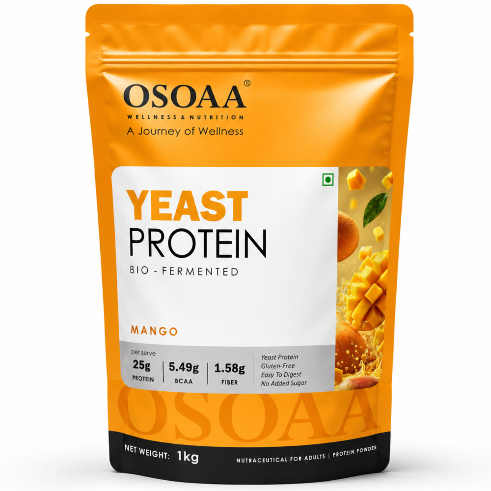 OSOAA Yeast Protein (Bio-Fermented) – 25g Protein | Vegan Plant Protein | 1kg