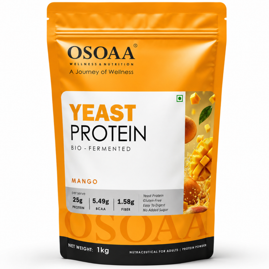OSOAA Yeast Protein (Bio-Fermented) – 25g Protein | Vegan Plant Protein | 1kg
