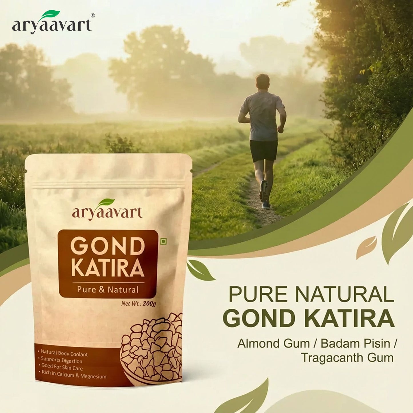Aryaavart Gond Katira Pure (Edible Gum) - 200 grams