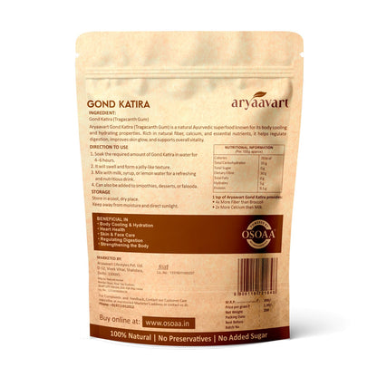 Aryaavart Gond Katira Pure (Edible Gum) - 200 grams