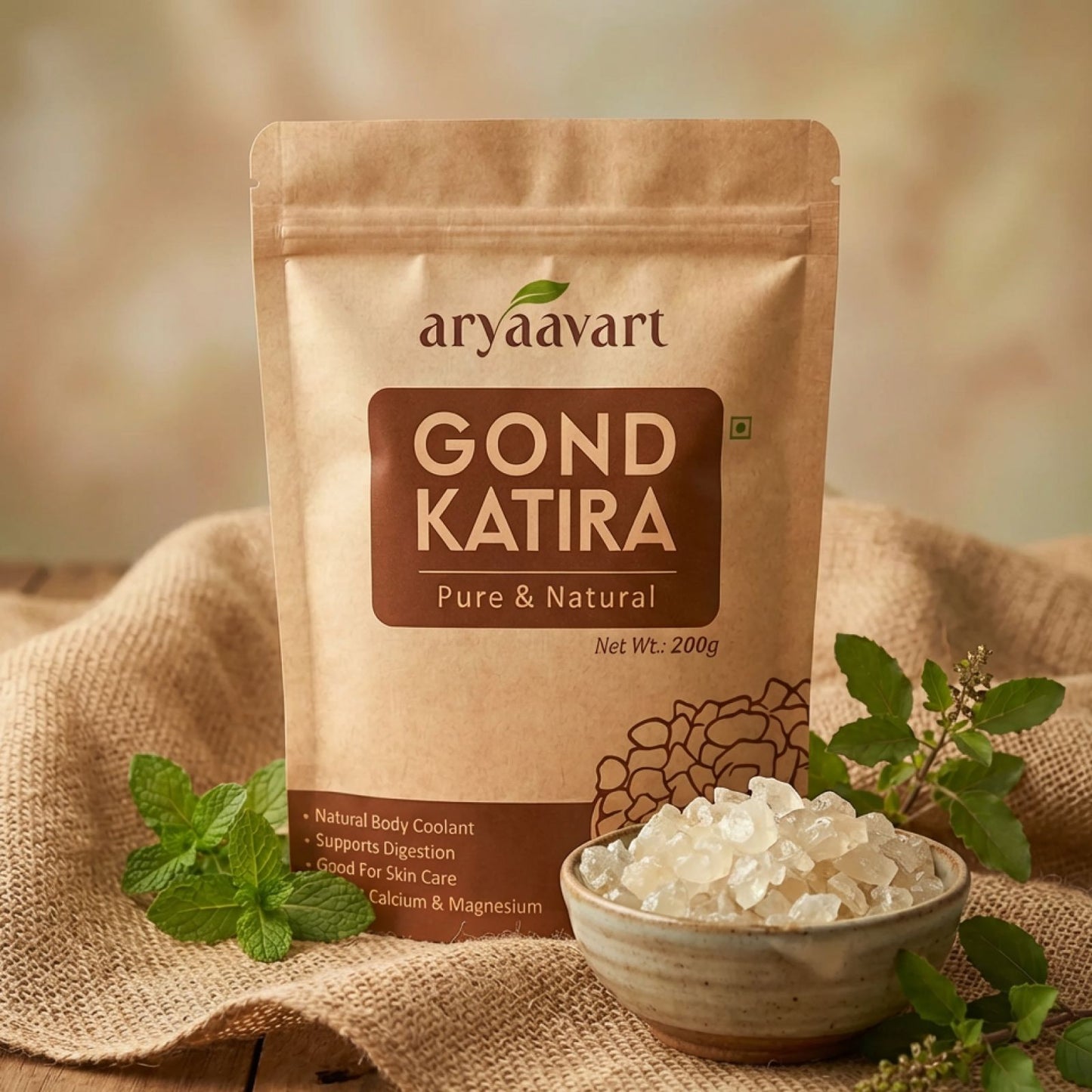 Aryaavart Gond Katira Pure (Edible Gum) - 200 grams