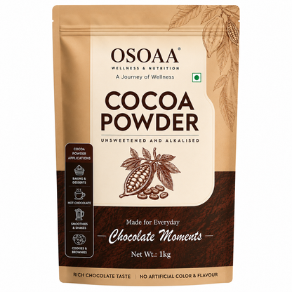 OSOAA Pure Unsweetened Cocoa Powder