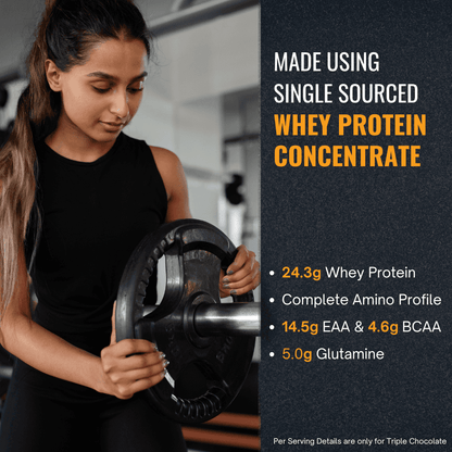 Slide highlighting the unique selling points of the protein supplement, including efficient protein delivery system, enhanced absorption rate, clean and transparent ingredients, scientifically backed formulation, and superior mixability and taste.