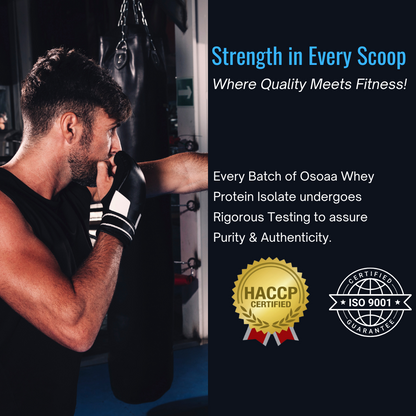 Slide showcasing third-party lab test results for the protein supplement, highlighting purity, accurate protein content, absence of heavy metals, no banned substances, and certified quality assurance for safety and transparency.