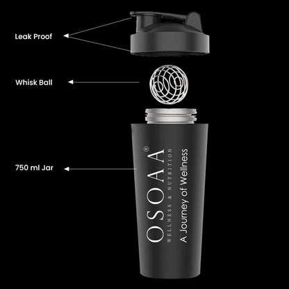 750ml jar, shaker