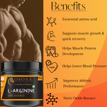 Load image into Gallery viewer, OSOAA Pure L-Arginine - 250gm(Unflavored)
